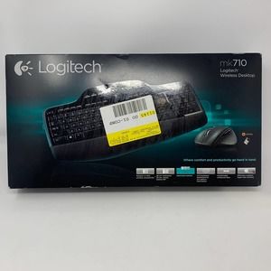 Logitech Desktop MK710 Wireless Keyboard & Mouse Black (920-002416) 869097